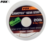 Fox Edges Camotex Dark Semi Stiff 20m 15LB*