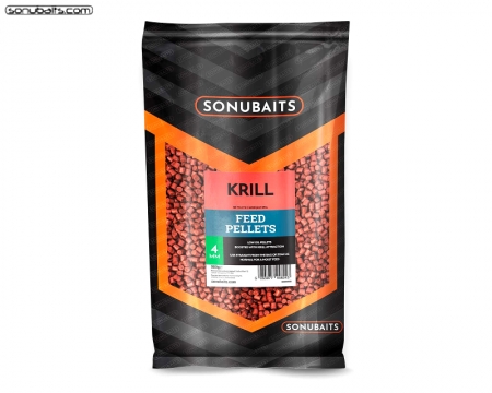 Sonubaits Feed Pellets Krill Feed 4mm 900g