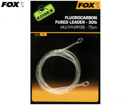Fox Fluoro Leader 30lb no Swivel 75cm*