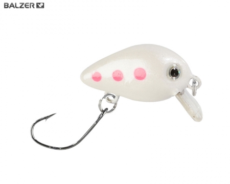 Balzer Wobbler Trout Crank 3cm Weiß-Pink