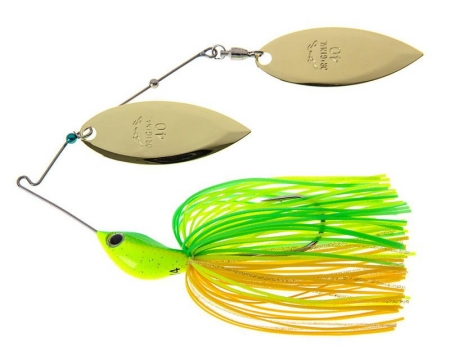 Nories Spinnerbaits Crystal S Power Roll Bright Charteuse 21g