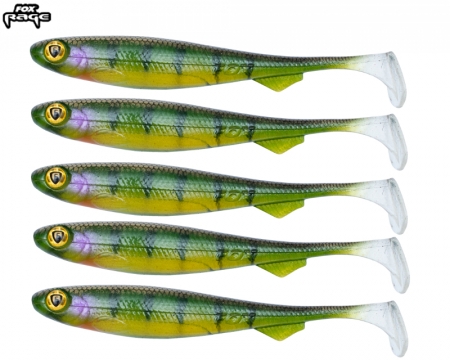 Fox Rage Slick Shad Ultra UV Stickleback 9cm 5er