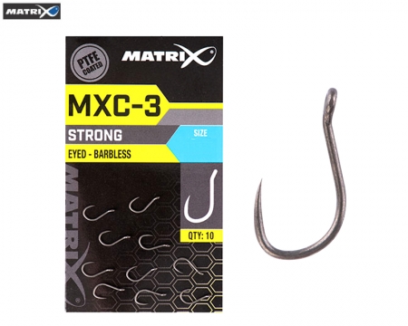 Matrix MXC3 Barbless Hook Eyed Strong*
