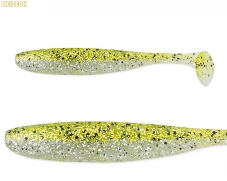Keitech Easy Shiner Charteuse Ice Shad