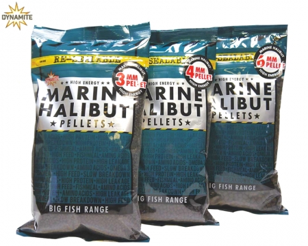 Dynamite Marine Halibut Pellets 900g