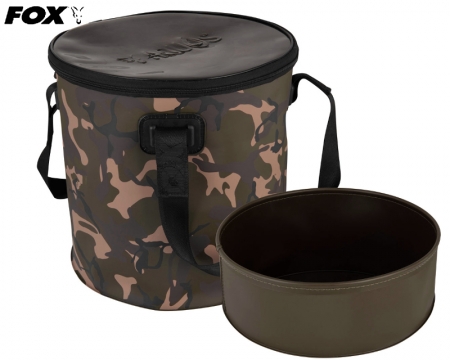 Fox Aquos Camolite Bucket & Insert 17L*