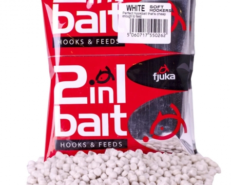 Fjuka 2in1 Baits Hook & Feed White 2mm Micro*