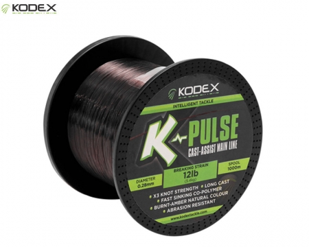 Kodex K Puls Mainline 1000m 0,33mm 18lb