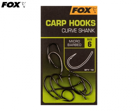 Fox Carp Hooks Curve Shank