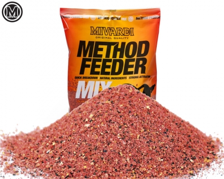 Mivardi Method Feeder Mix Krill Robin Red 1kg