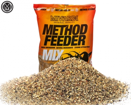 Mivardi Method Feeder Mix Black Halibut 1kg