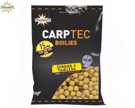 Dynamite CarpTec Boilie Scopex Vanilla 15mm 1,8kg