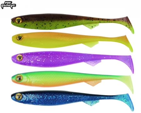 Fox Rage Slick Shad 7cm 5x Mixed UV