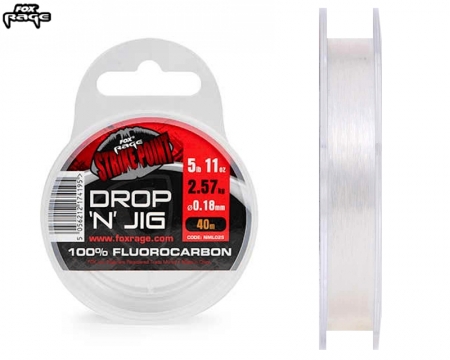 Fox Rage Strike Point Drop N Jig Fluro 40m