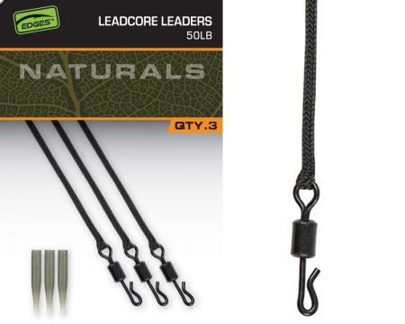 Fox Natural Leadcore Leaders 50lb