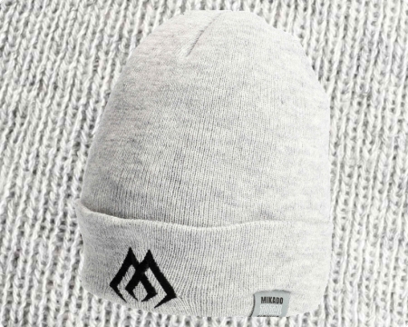 Mikado Wintermütze Beanie Grau