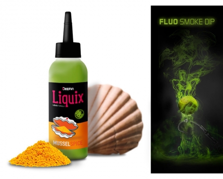 Delphin Fluo Dip D SNAX Liquix Muscheln Gewürze