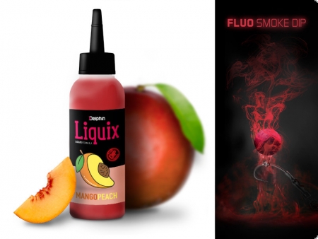 Delphin Fluo Dip D SNAX Liquix Mango Pfirsich