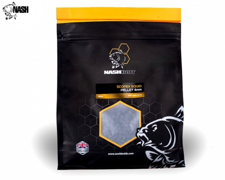 Nash Scopex Squid Pellets 6mm 1kg