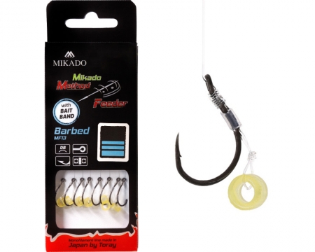 Mikado MF Rig Pellet Band Barbed-MF13 10cm 8st