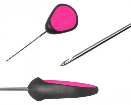 Delphin Nadel Grip Safety Mini rosa