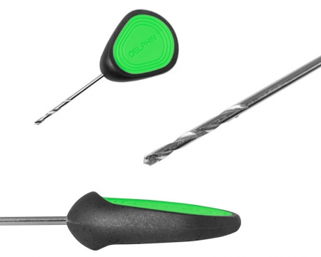 Delphin Nadel Grip Drill green