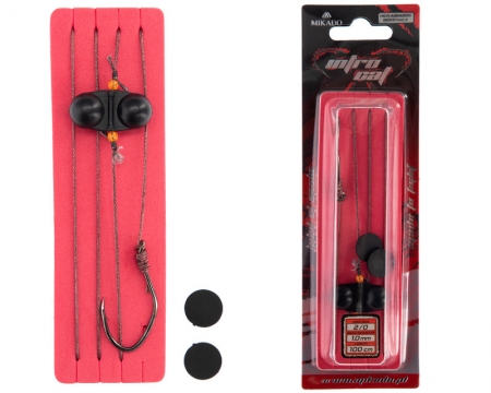 Mikado Wels Set Intro Cat Live Bait Eel Rig