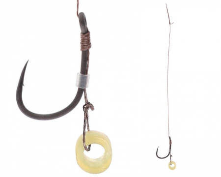 Mikado MF Rig Bait Band X-tra Strong Barbed Braid 0.12mm/10cm