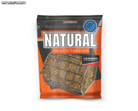 Sonubaits Natural Ready Feeder Strawberry 750g