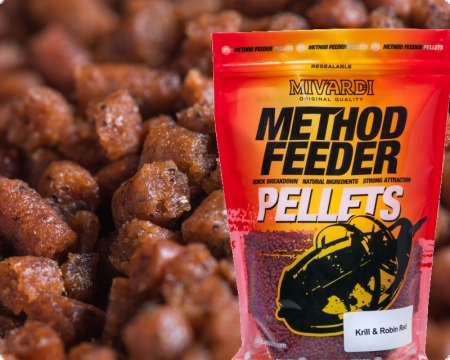 Mivardi Method Pellets Krill-Robin Red 750g