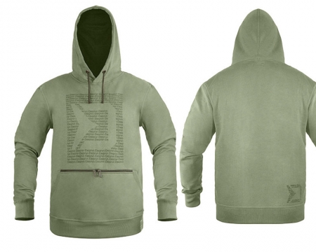 Delphin Logo Sweatshirt Hoody Gr. XXLarge