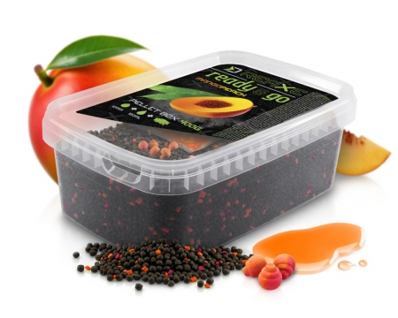 Delphin Pellet Box Reaxe Mango Pfirsich 400g+120ml