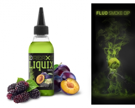 Delphin Fluo D Snack Liquix 100ml Pflaume Maulbeere