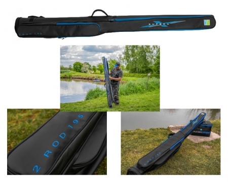 Preston Supera X 2Rod 195 Hardcase
