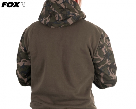 Fox Hoody Khaki / Camo Gr. Large