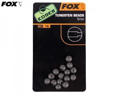 Fox Edges Tungsten Beads 5mm