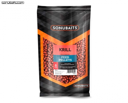 Sonubaits Feed Pellets Krill Feed 6mm 900g