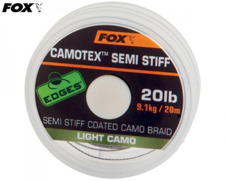 Fox Edges Camotex Light Semi Stiff 20m 15lb*