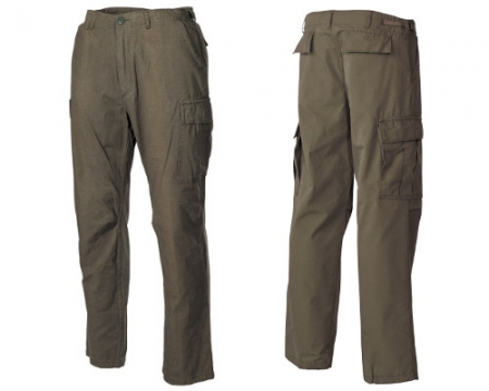 MF Combat Trousers Oliv Ripstop*