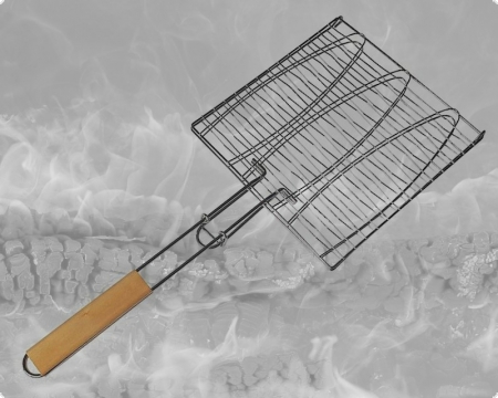 -Fischbräter f. 3 Fische 28x28cm