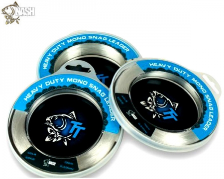 NASH Mono Snag Leader 0,70mm 50lb 100m