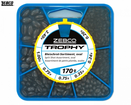 Zebco Bleischrot Oval 170g