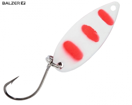 Balzer Spoon Swindler D4 3cm 2,3g weiss|rot