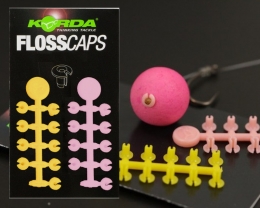 Korda Floss Caps Pink/Yellow