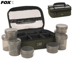 Fox R Serie Hookbaits Bag inc. 8 Pots