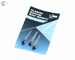 Nash Plastic Bait Screw with Swivel 21mm