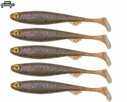 Fox Rage Slick Shad Ultra UV Motor Oil 7cm 5er*