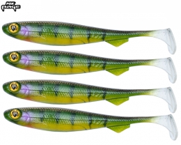 Fox Rage Slick Shad Ultra UV Stickleback 11cm 4er*