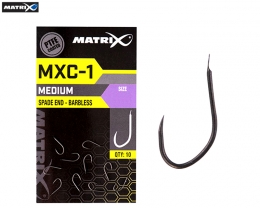 Matrix MXC1 Barbless Hook Spad End Medium