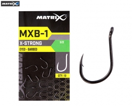 Matrix MXB1 Barbed Hook Eyed XStrong Gr.18*